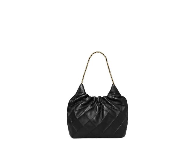 Tory Burch Tory Burch Fleming Mini Hobo Bag Black - view 2
