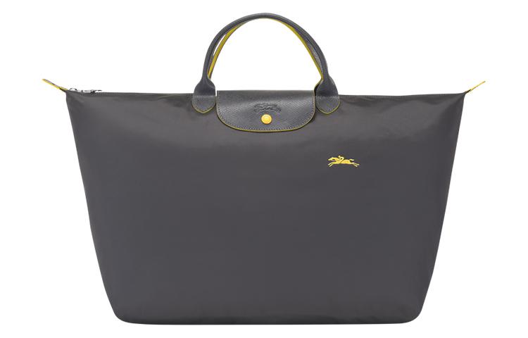 Longchamp Longchamp Le Pliage Nylon Fabric Dumpling Bag Travel Bag Handbag Shoulder Bag Unisex Metal Gray