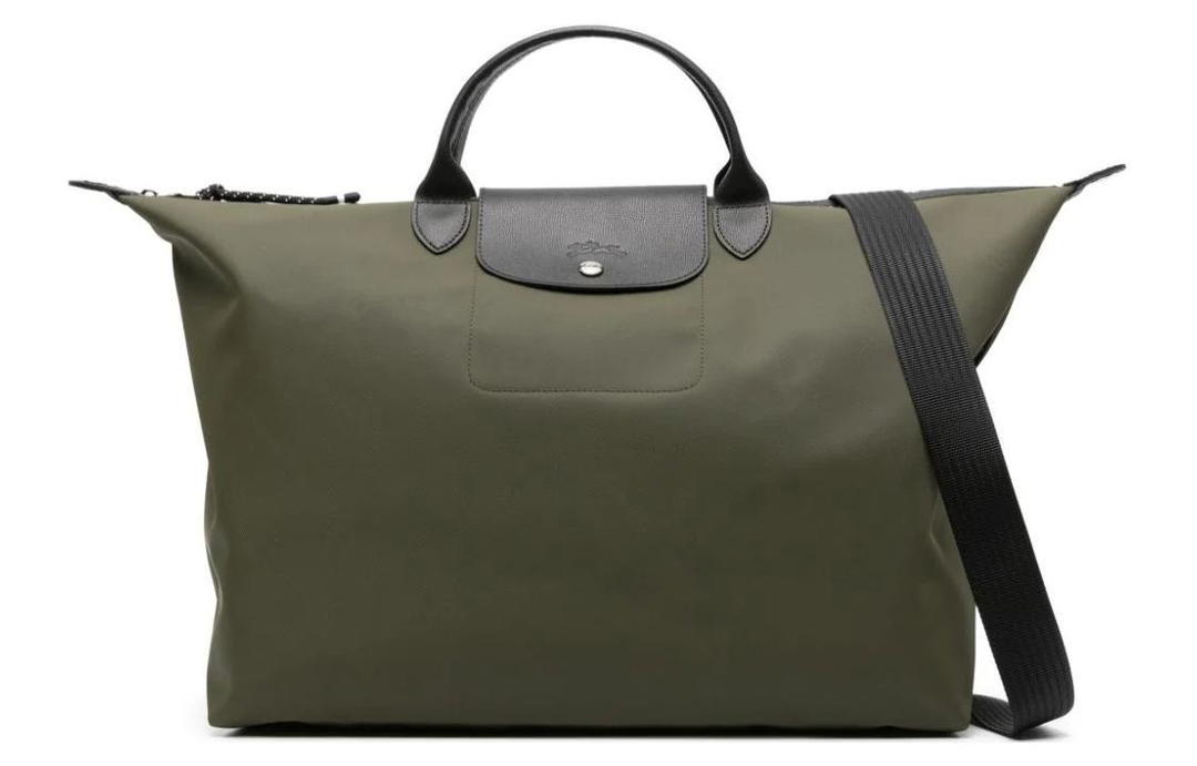 Longchamp Longchamp Le Pliage Energy Recycled Polyamide Handbag Shoulder Bag Crossbody Bag Travel Bag Women's Khaki Green