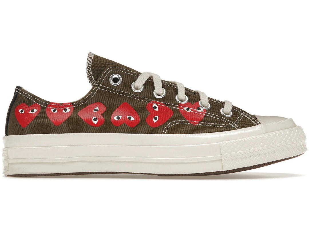 Converse Converse Chuck Taylor All Star 70 Ox Comme des Garcons Multi Heart Green