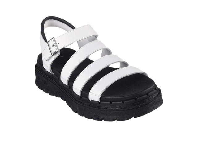 Skechers Skechers Heritage 1333 Cali Jammers Poppin In Smooth leather White - view 3