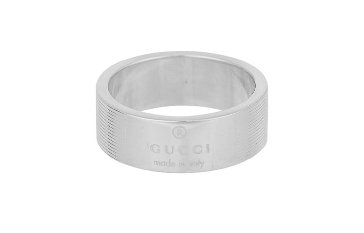 Gucci Gucci 925 Sterling Silver Rings Unisex Silver
