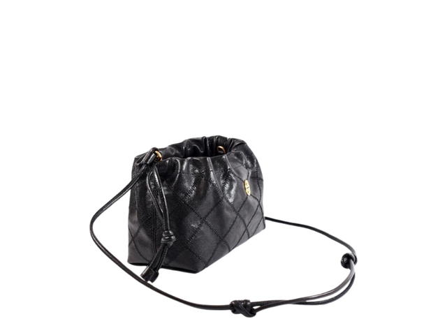 Tory Burch Tory Burch Willa Drawstring Bag Black - view 3