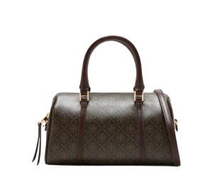 Buy Tory Burch T Monogram Mini Barrel Bag Brown at Sasom – Authentic and Ready to Ship