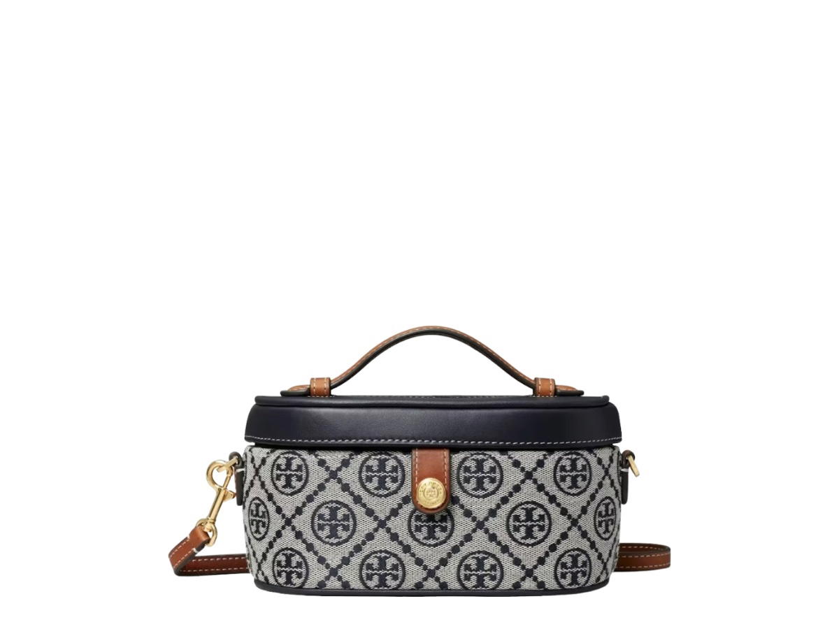 Tory Burch Tory Burch T Monogram Vanity Case Tory Navy