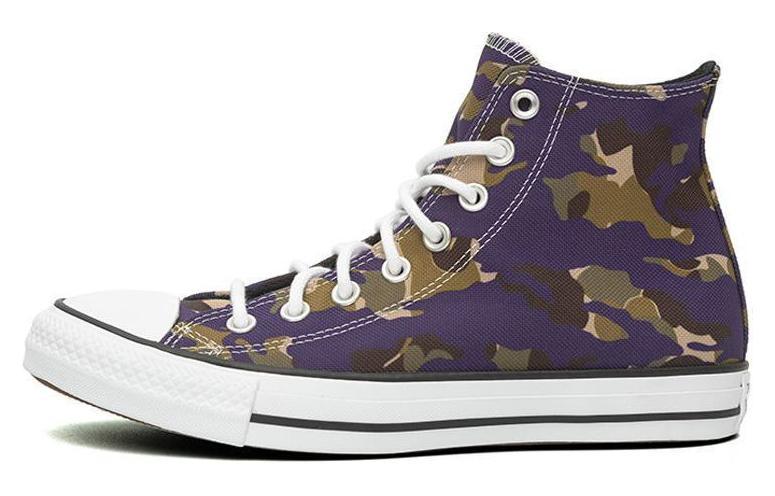 Converse Converse Chuck Taylor All Star Allover Camo High Top Purple