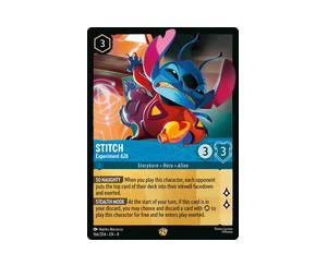 Buy Disney Lorcana Stitch Experiment 626 L [166/204] Reign of Jafar (EN) at Sasom – Authentic and Ready to Ship