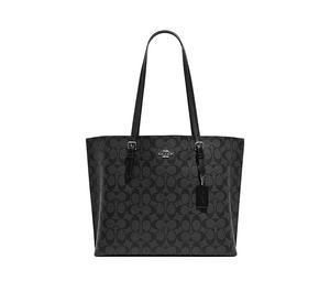 Buy Coach Mollie Artificial Leather Tote Bag Shopping Bag Shoulder Bag Handbag Large Size Women's Black at Sasom – Authentic and Ready to Ship