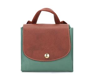 Buy Longchamp Le Pliage Canvas Backpack Medium Size Women's Sage Green at Sasom – Authentic and Ready to Ship