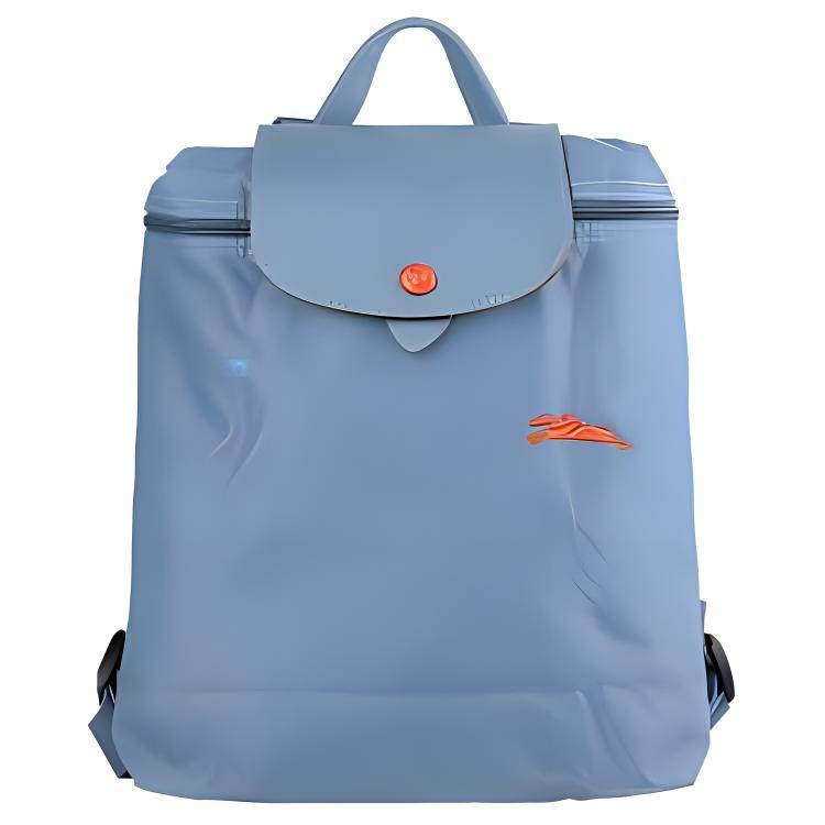 Longchamp Longchamp Le Pliage Nylon Backpack Large Size Women's Sky Blue