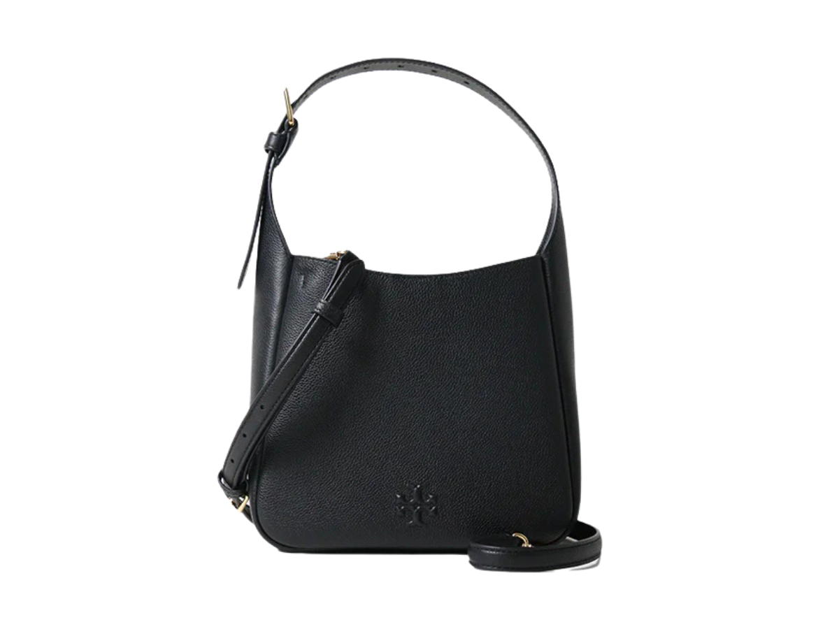 Tory Burch Tory Burch Thea Small Slouchy Shoulder Bag Black