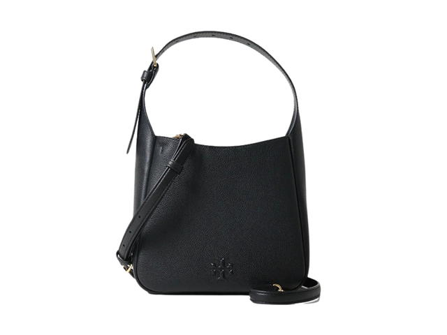 Tory Burch Tory Burch Thea Small Slouchy Shoulder Bag Black - view 1