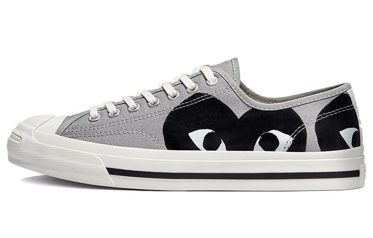 Converse Converse Jack Purcell Comme Des Garcons Play Grey Black