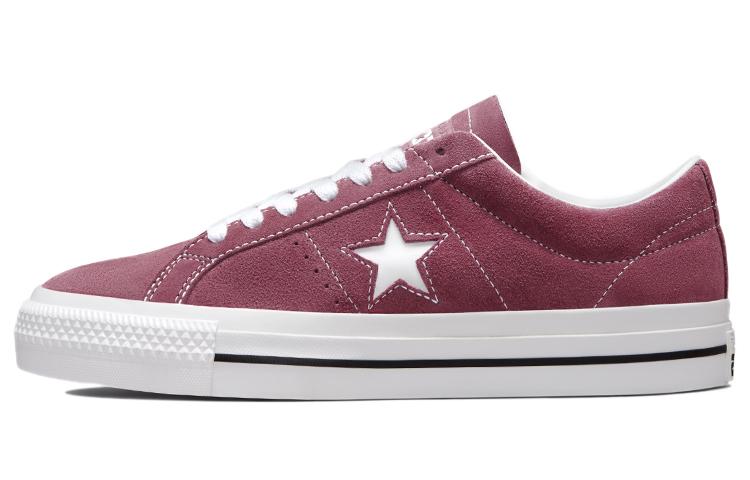 Converse Converse Unisex One Star Pro Low Top Sneakers Red