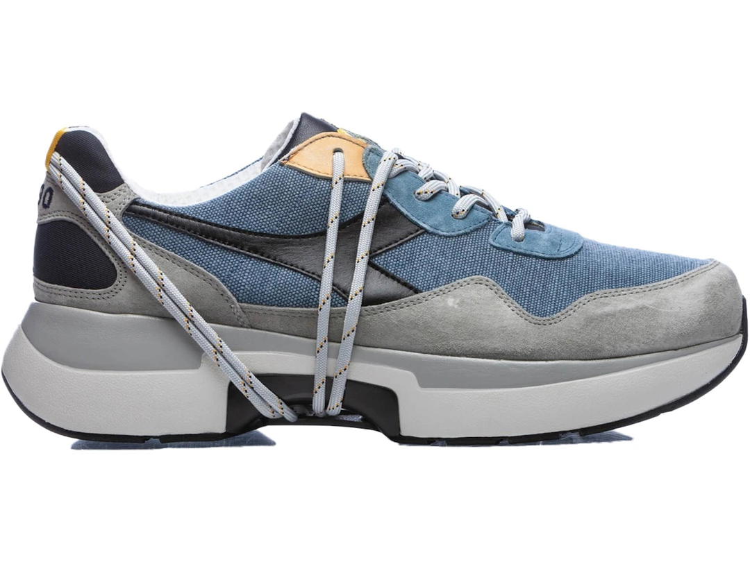 Diadora Diadora N9000 TXS H Lace Up Blue Twill Grey