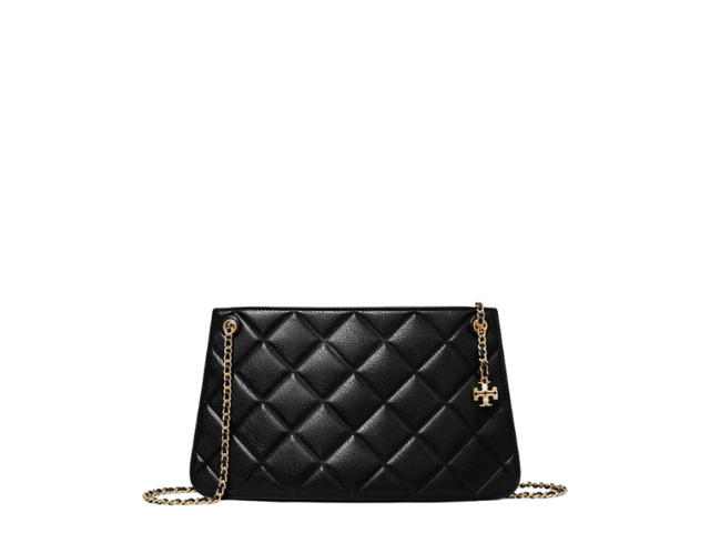 Tory Burch Tory Burch Fleming Pochette Black - view 3