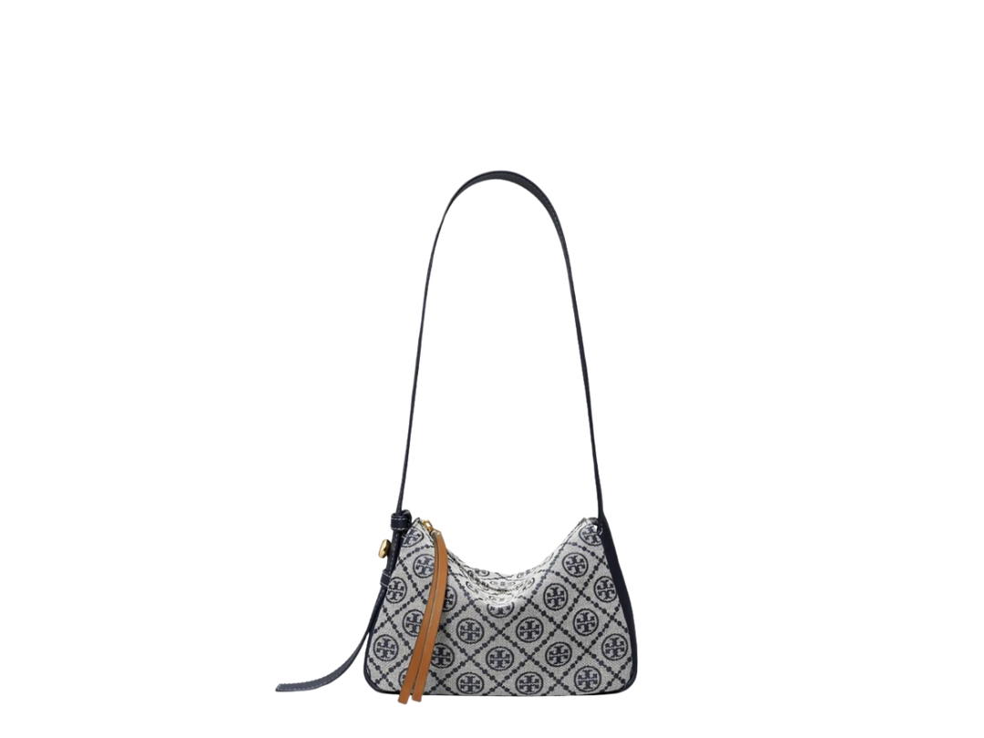 Tory Burch Tory Burch Romy Shoulder Bag Navy Blue