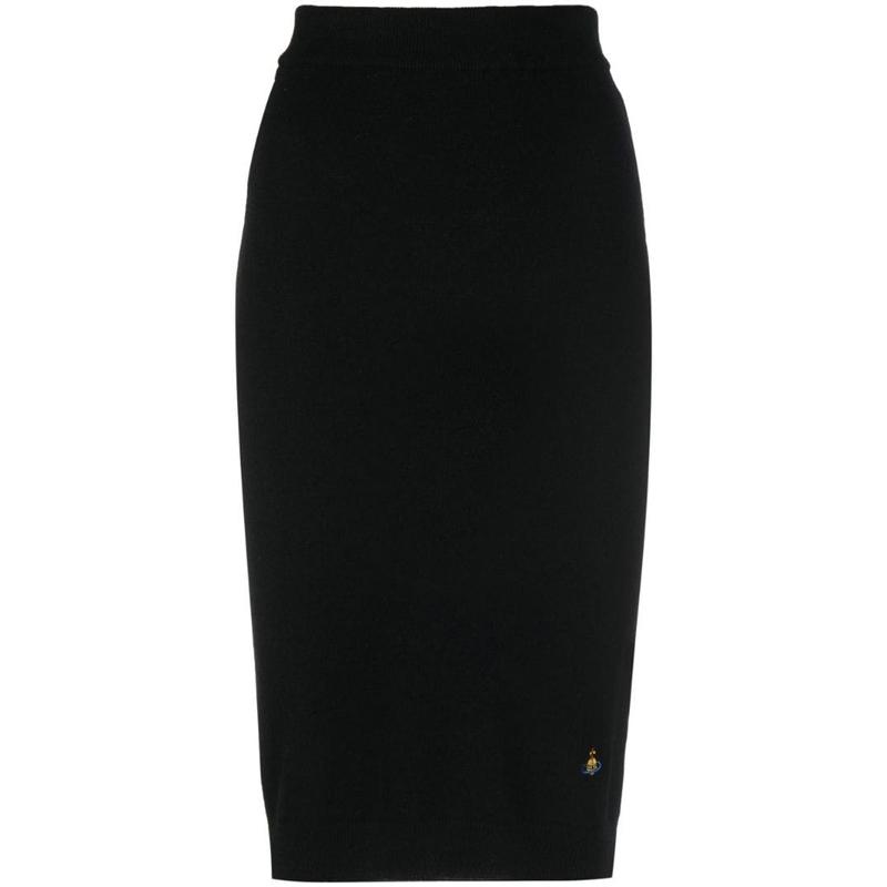 Vivienne Westwood Vivienne Westwood SS23 Casual Long Skirts Women's Black
