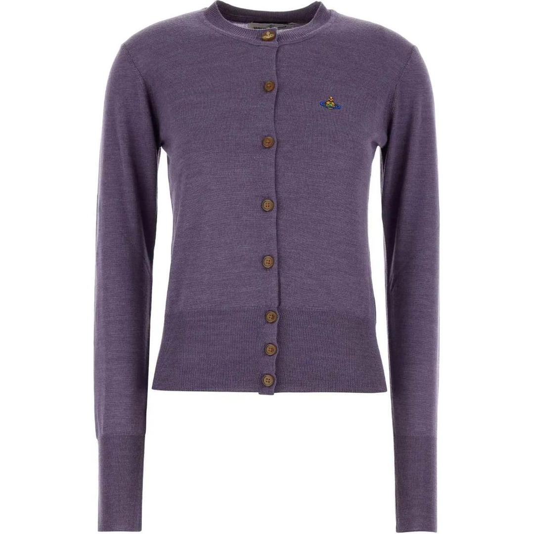 Vivienne Westwood Vivienne Westwood Logo Embroidered Knitted Cardigan