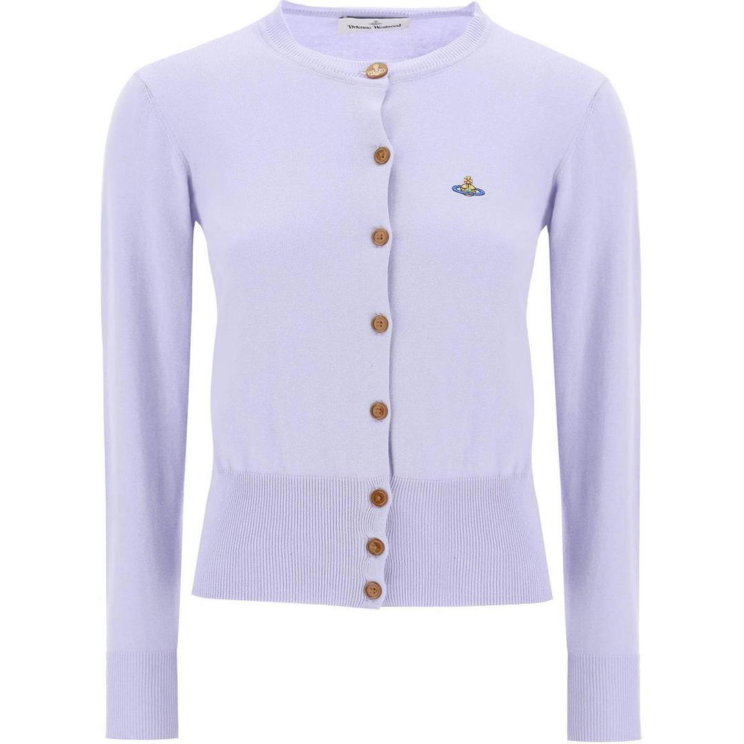 Vivienne Westwood Vivienne Westwood Orb Embroidered Knit Cardigan