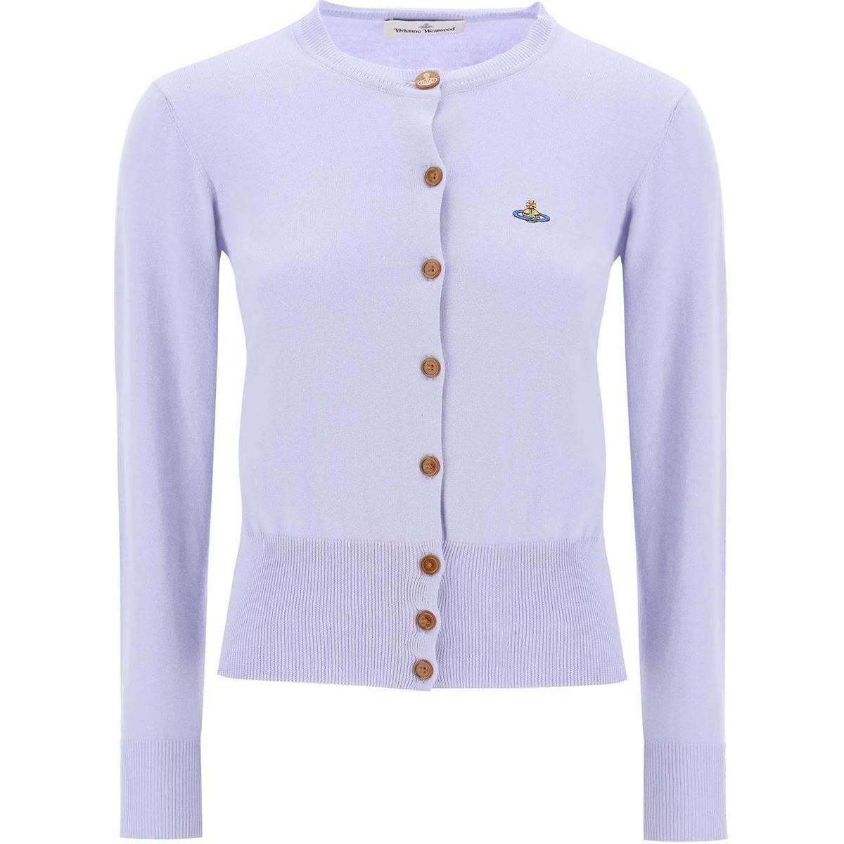 Vivienne Westwood Vivienne Westwood Orb Embroidered Knit Cardigan