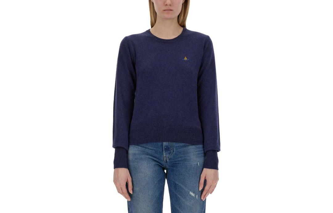 Vivienne Westwood Vivienne Westwood Orb Embroidered Crewneck Jumper