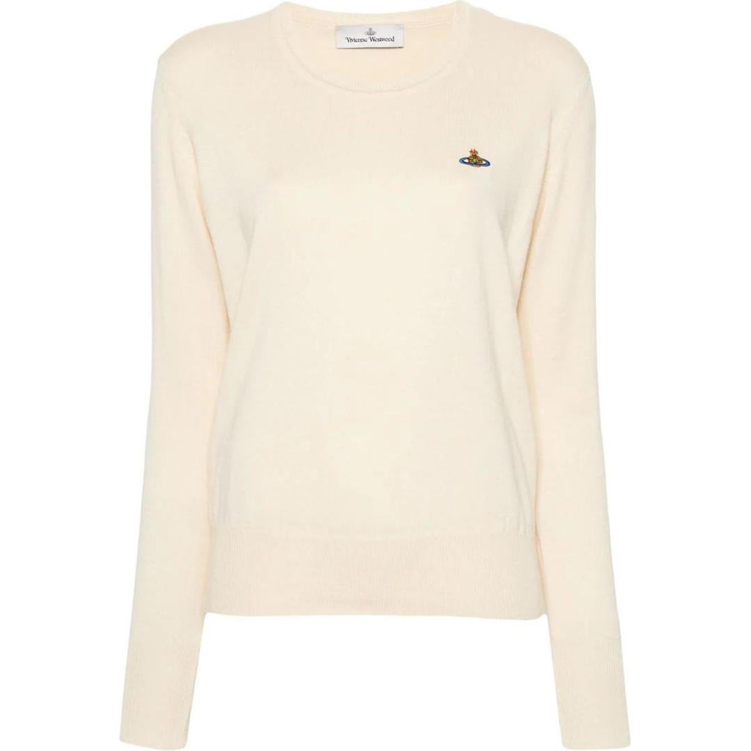 Vivienne Westwood Vivienne Westwood Orb Embroidered Knitted Jumper