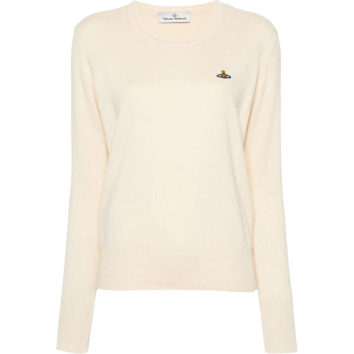 Vivienne Westwood Vivienne Westwood Orb Embroidered Knitted Jumper