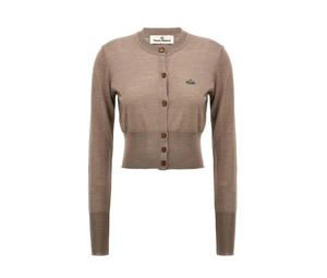 Buy Vivienne Westwood Bea Knit Cropped Cardigan at Sasom – Authentic and Ready to Ship