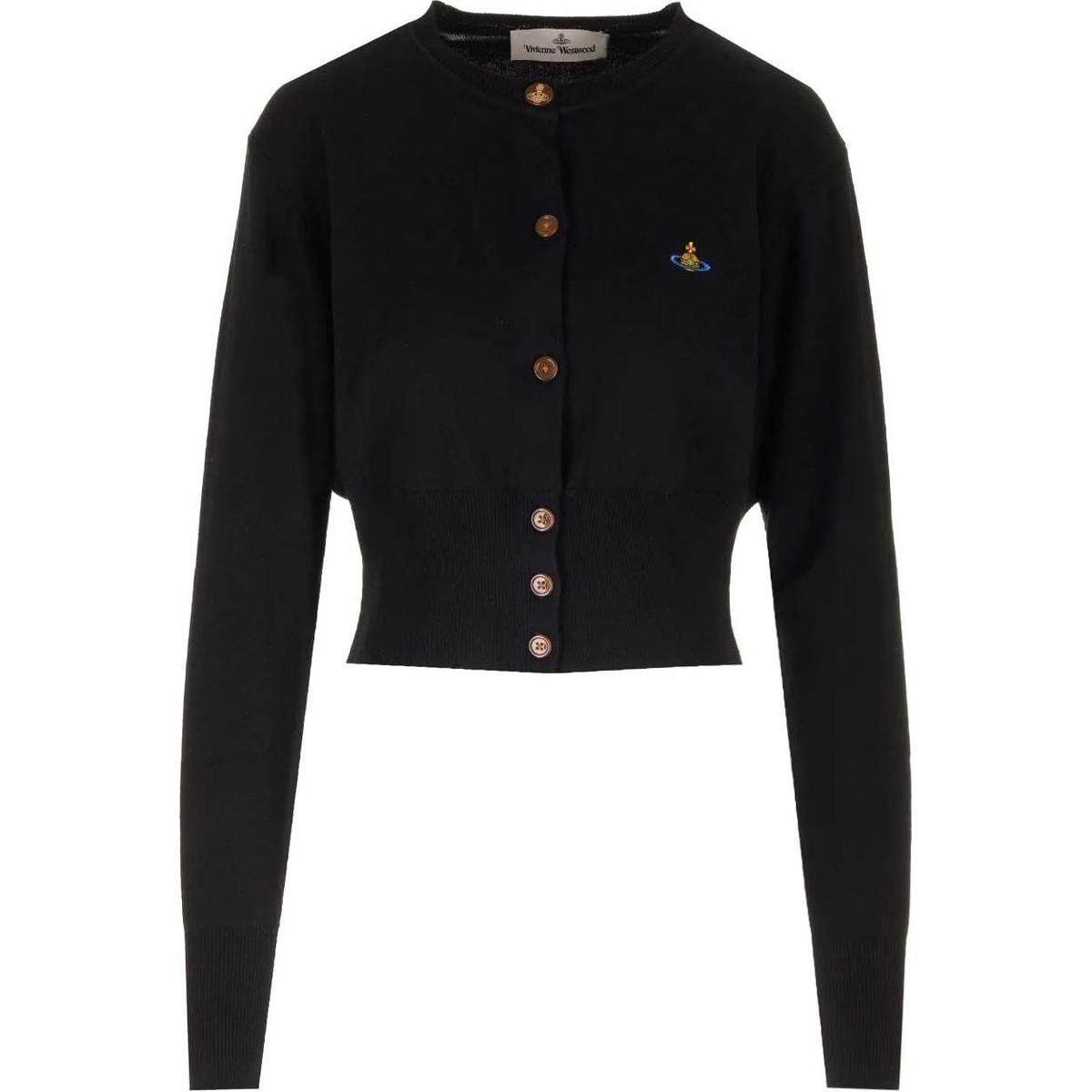 Vivienne Westwood Vivienne Westwood Orb Embroidered Knitted Cardigan