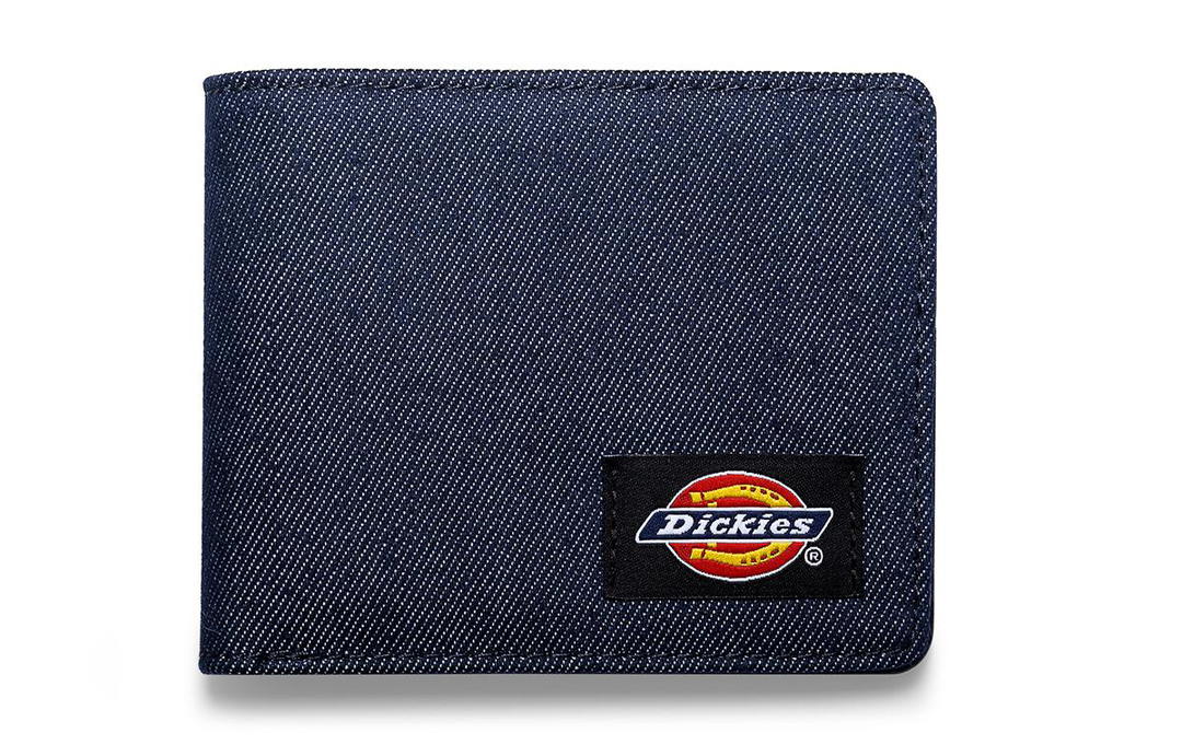 Dickies Dickies Canvas Canvas Bag Card Holder Wallet Small Size Men's Blue