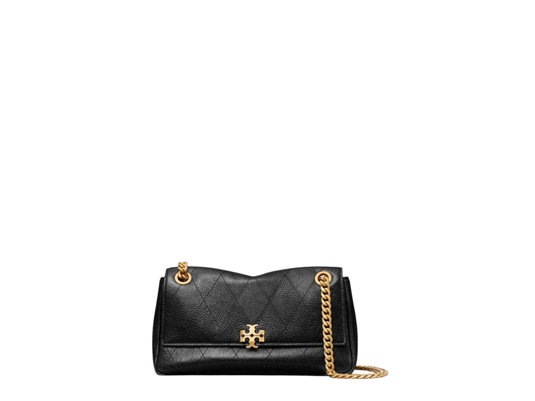 Tory Burch Tory Burch Charlie's Small Shoulder Bag Black
