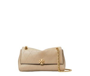 Buy Tory Burch Charlie's Small Shoulder Bag Beige at Sasom – Authentic and Ready to Ship