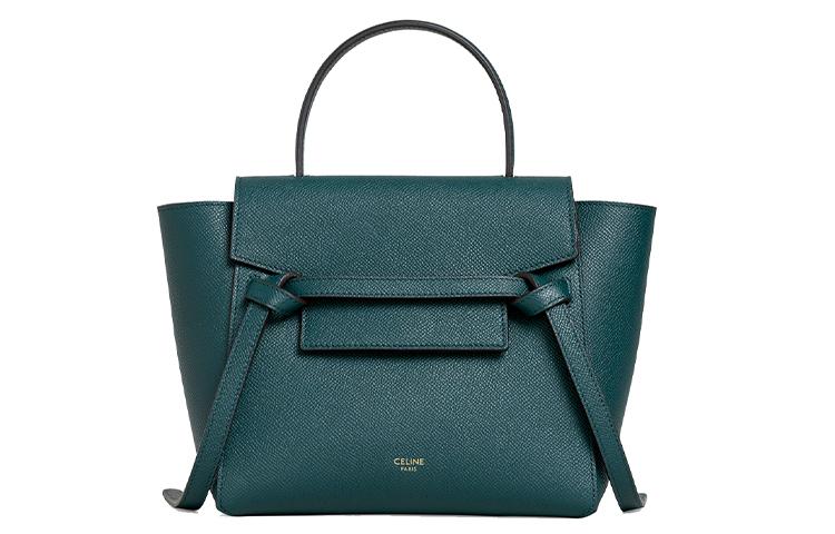 Celine CELINE Nano Belt Bag In Grained Calfskin