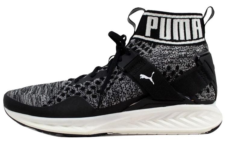 Puma Puma Ignite EvoKnit Black/Quiet Shade White