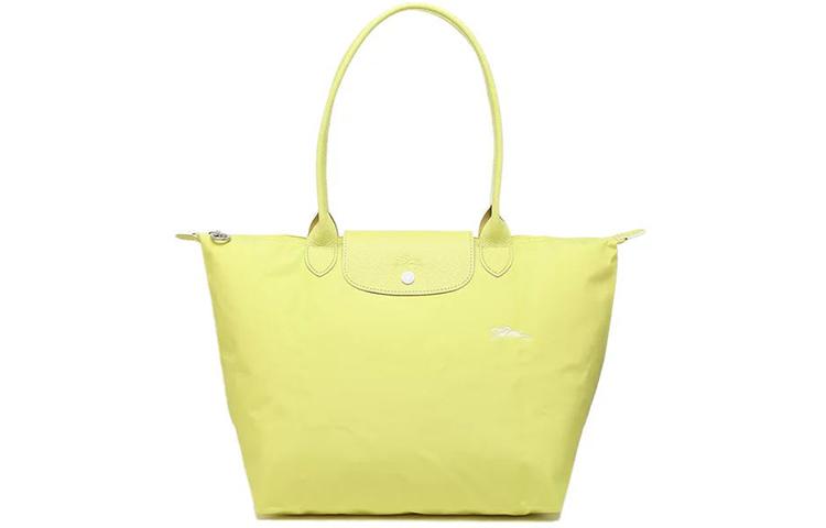 Longchamp Longchamp Le Pliage Sheepskin Crossbody Handbag, Shoulder Bag Women's Yellow