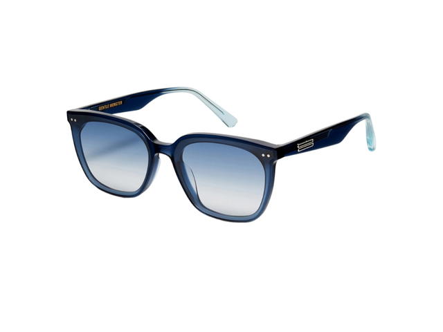 Gentle Monster Gentle Monster Heizer NC2 In Graduated Navy Acetate Frame With Graduated Navy Lenses - view 1