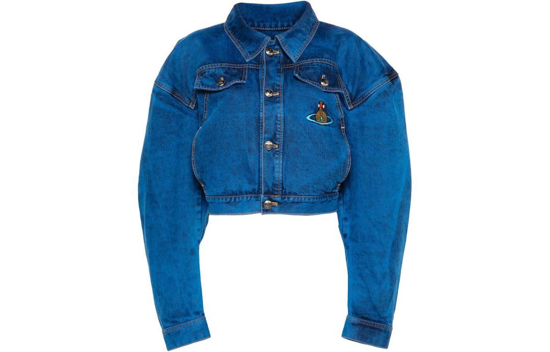 Vivienne Westwood Vivienne Westwood Boxer Cropped Denim Jacket