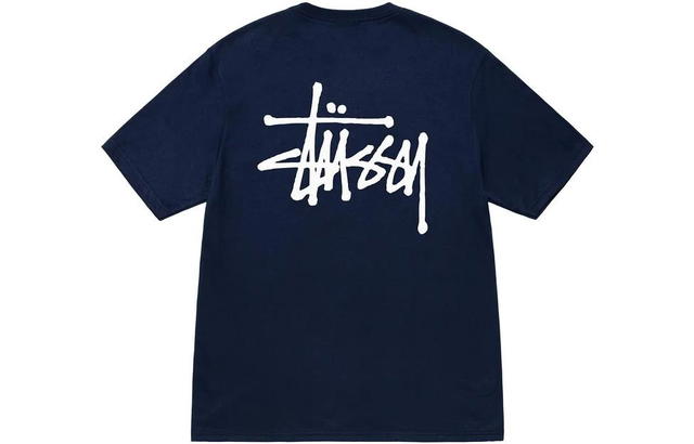 Stussy Stussy Basic StÜssy Tee - Navy Blue - view 1