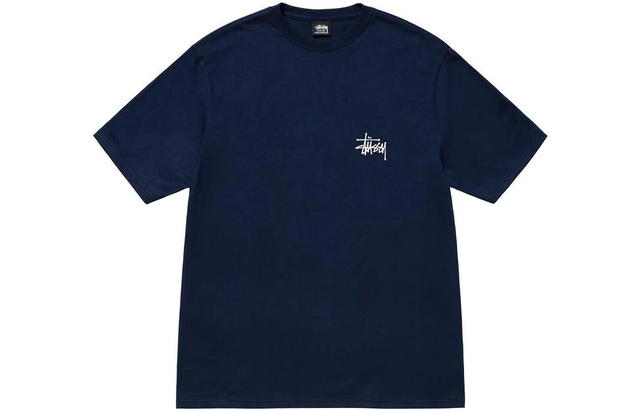 Stussy Stussy Basic StÜssy Tee - Navy Blue - view 2