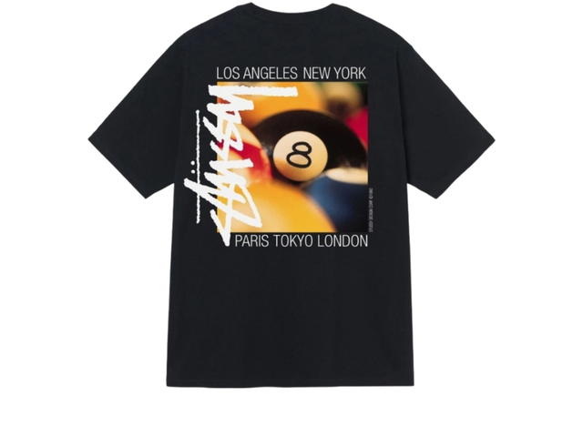 Stussy Stussy Billiards T-Shirt Black - view 2
