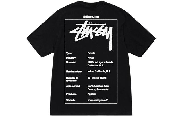 Stussy Stussy Wiki Tee - Black - view 1