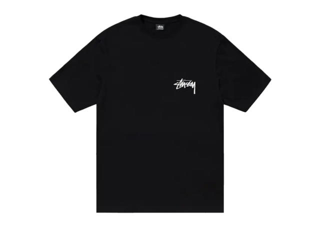 Stussy Stussy Burning Stock Tee Black - view 1