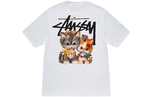 Stussy Stussy Kittens Tee - White - view 1