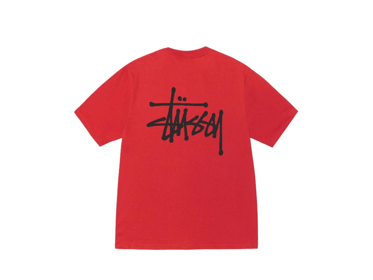 Stussy Stussy Basic Stussy Tee Cayenne