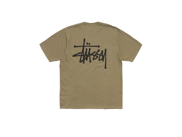 Stussy Stussy Basic Stussy Tee Army - view 1
