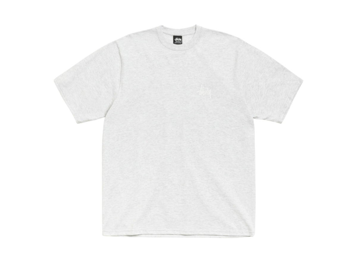 Stussy Stussy Basic Stussy Tee Ash Heather
