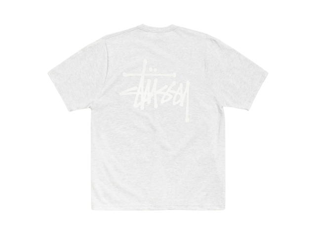 Stussy Stussy Basic Stussy Tee Ash Heather - view 2