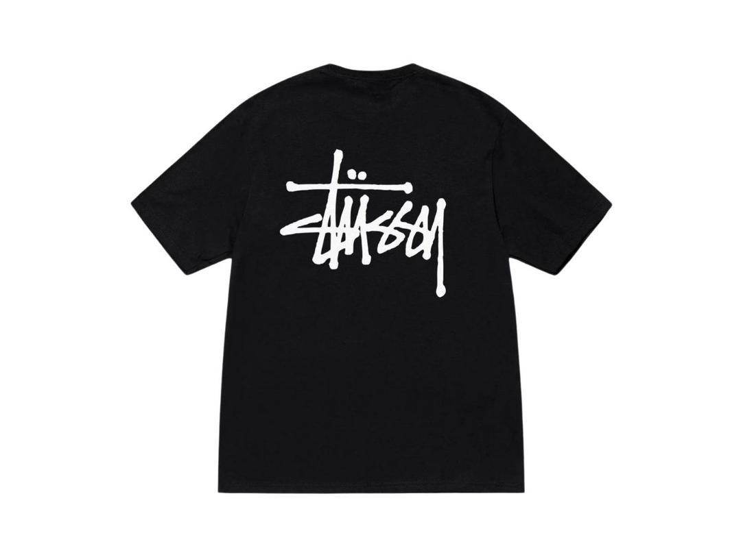 Stussy Stussy Basic Stussy Tee Black