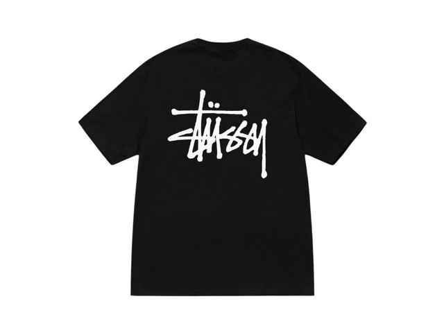 Stussy Stussy Basic Stussy Tee Black - view 1